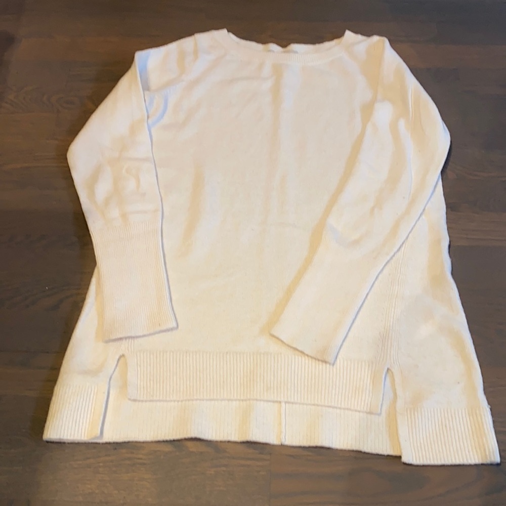 LOFT super soft cream sweater